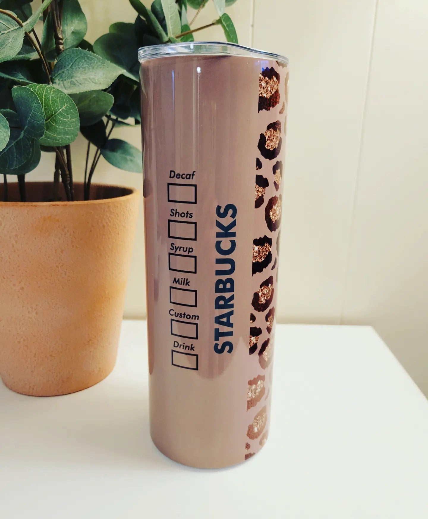 Starbucks Leopard Tumbler