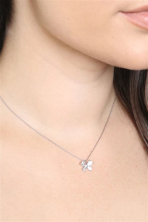 Crystal Butterfly Necklace