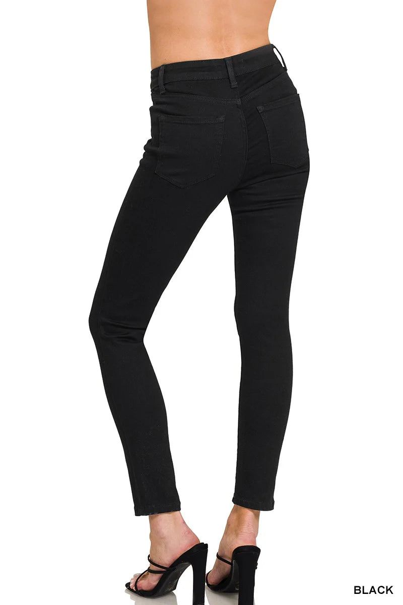 Jade Black Jeggings