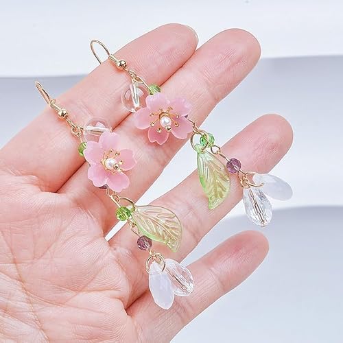 Resin Flower Earrings