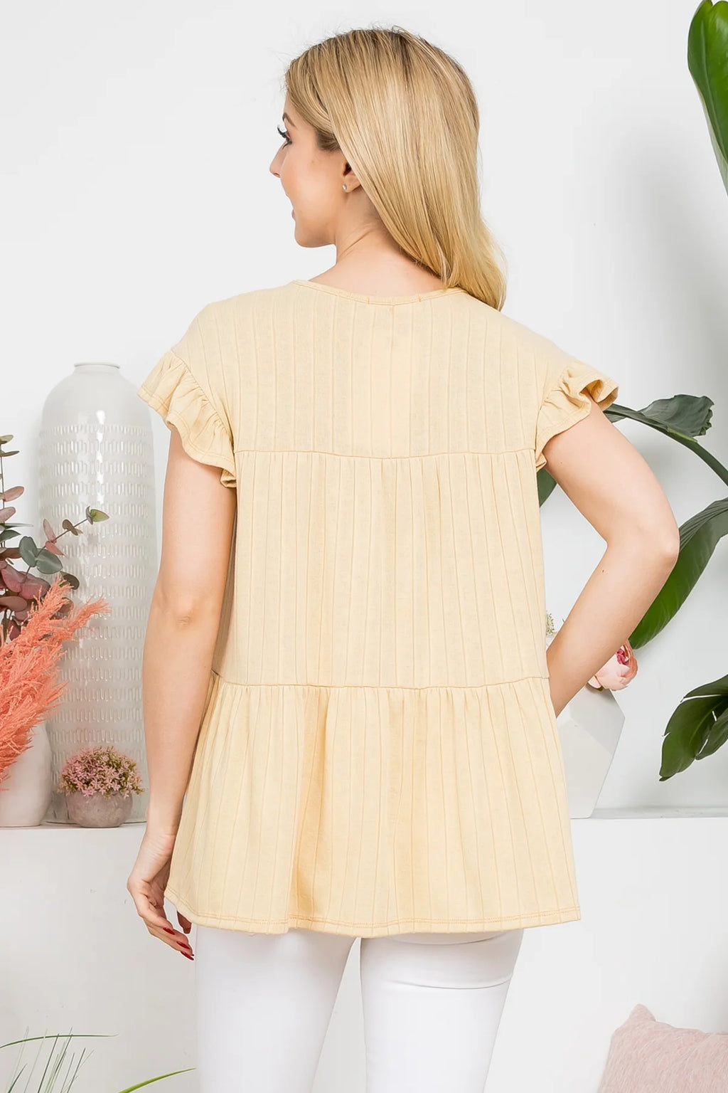 Sunshine Ribbed Tunic