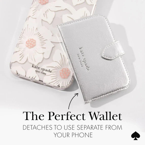 Kate Spade Magsafe Wallet-Silver