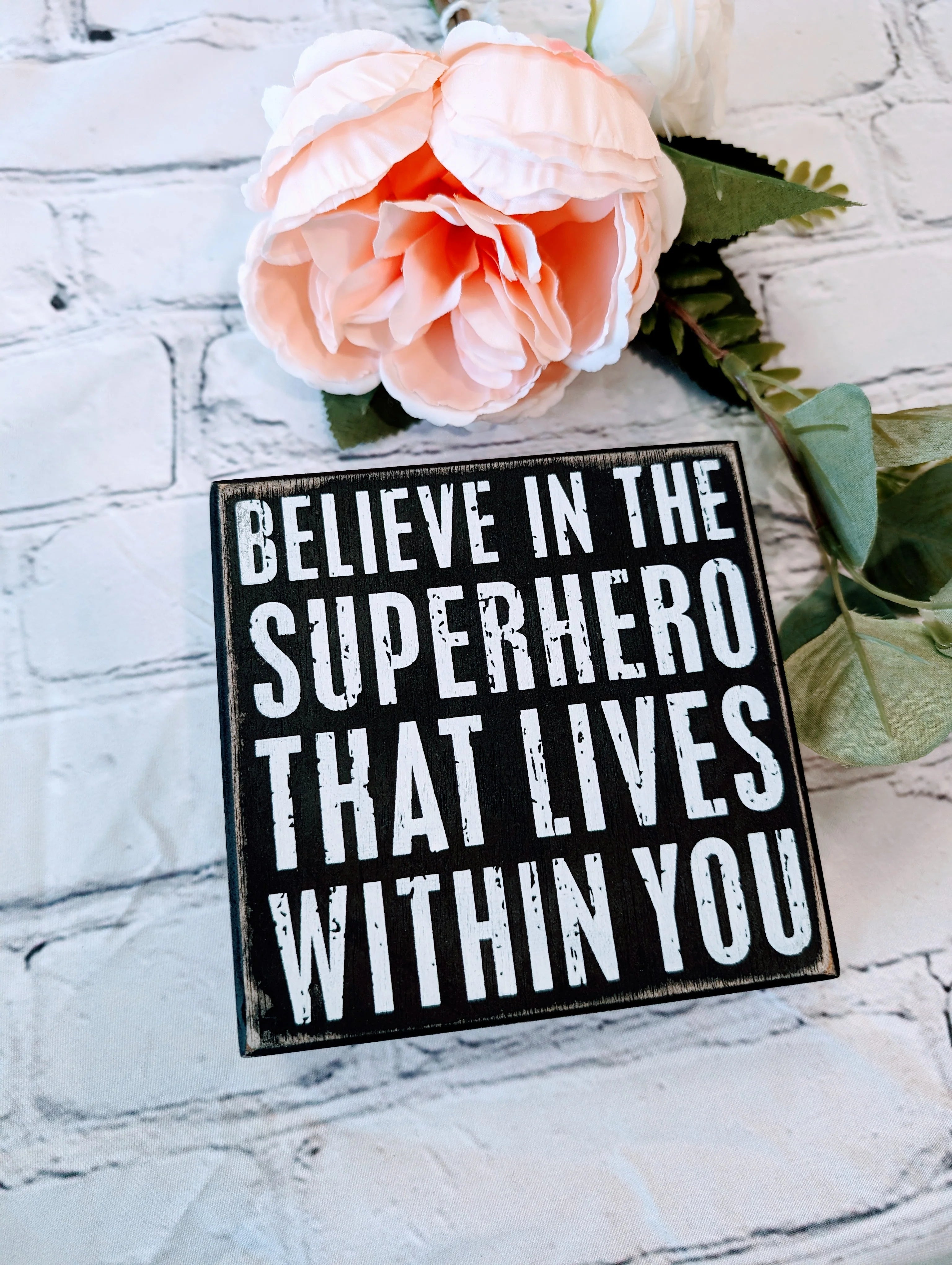 Superhero | Block Sign