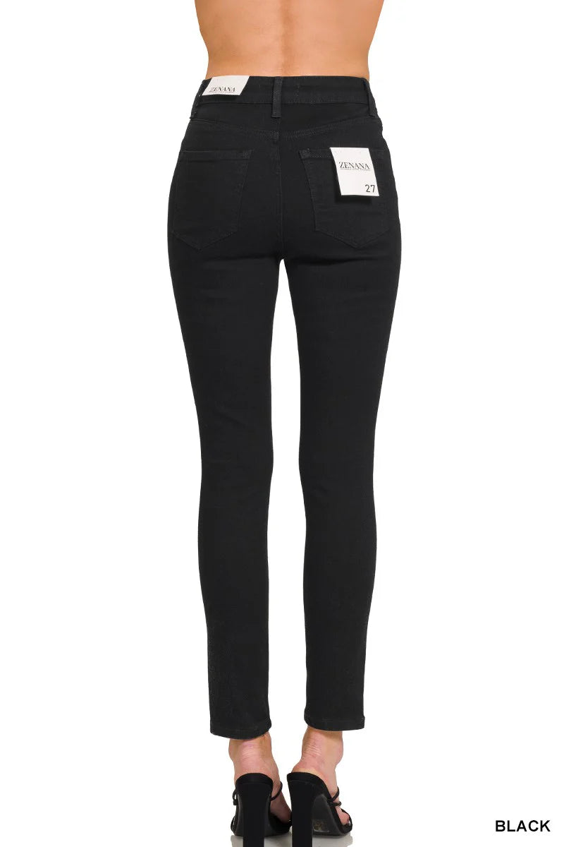 Jade Black Jeggings