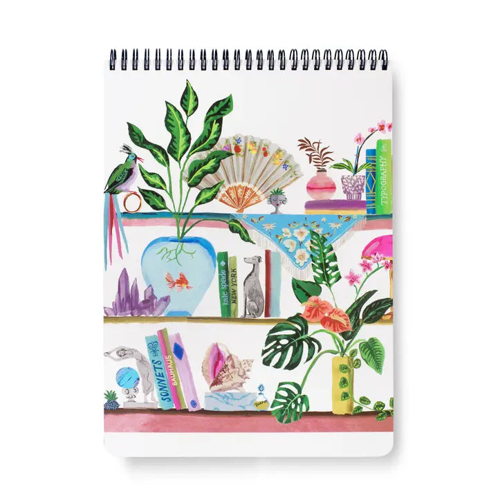 Kate Spade Notebook-Charmed Bookshelf
