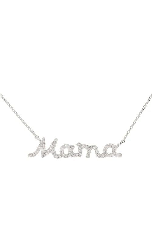 CZ Mama Necklace