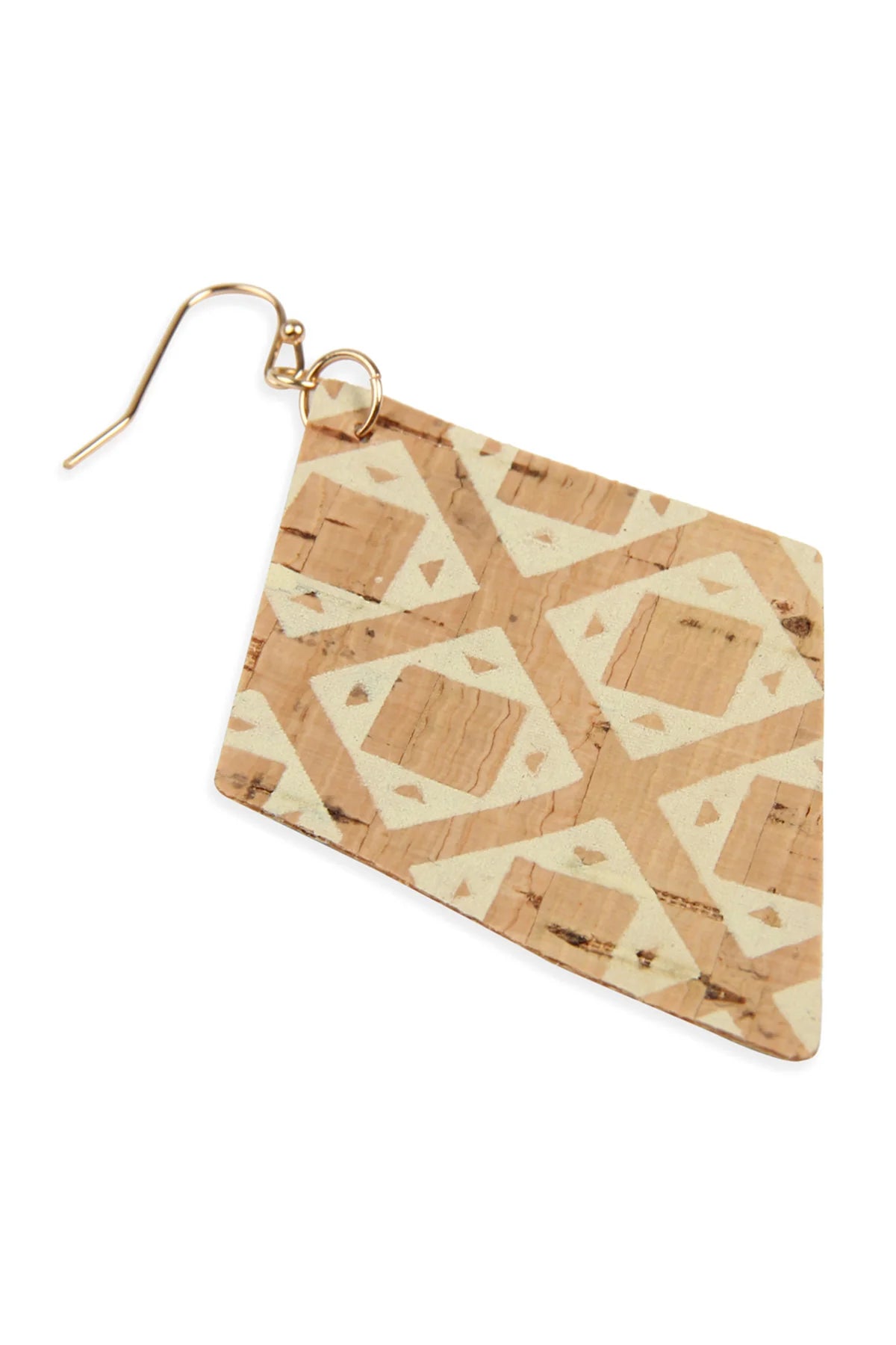Geo Cork Earrings