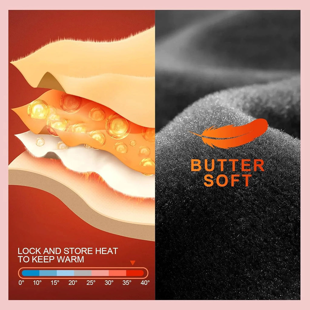 High Waisted, Fleece Lined Leggings