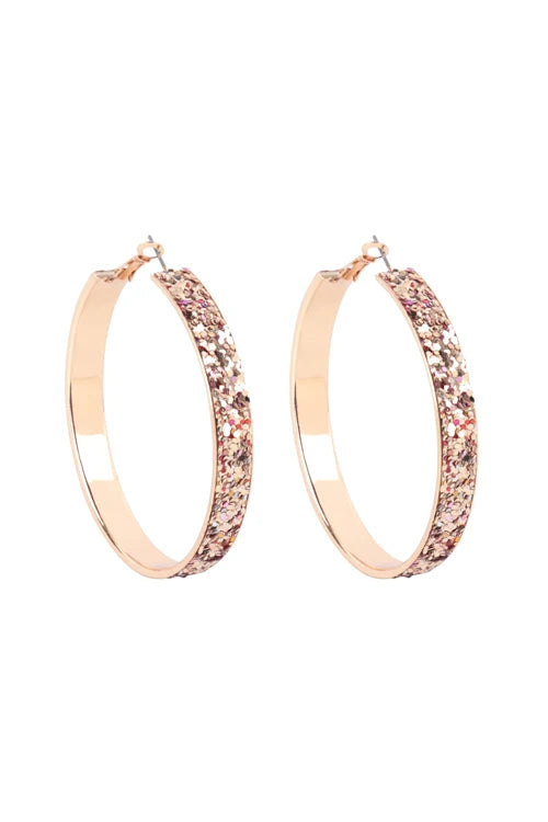 Sequin Hoops