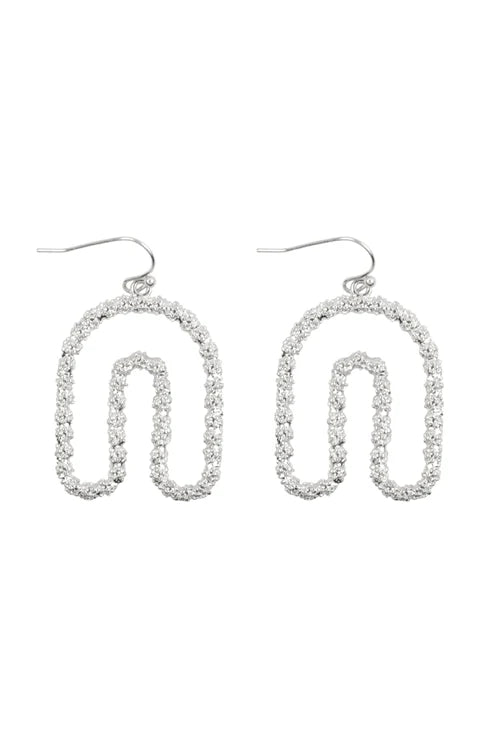 Textured Arch Earrings