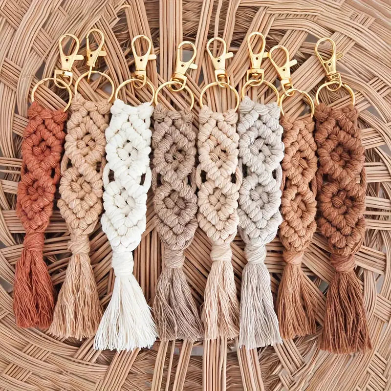 Macramé Keychain