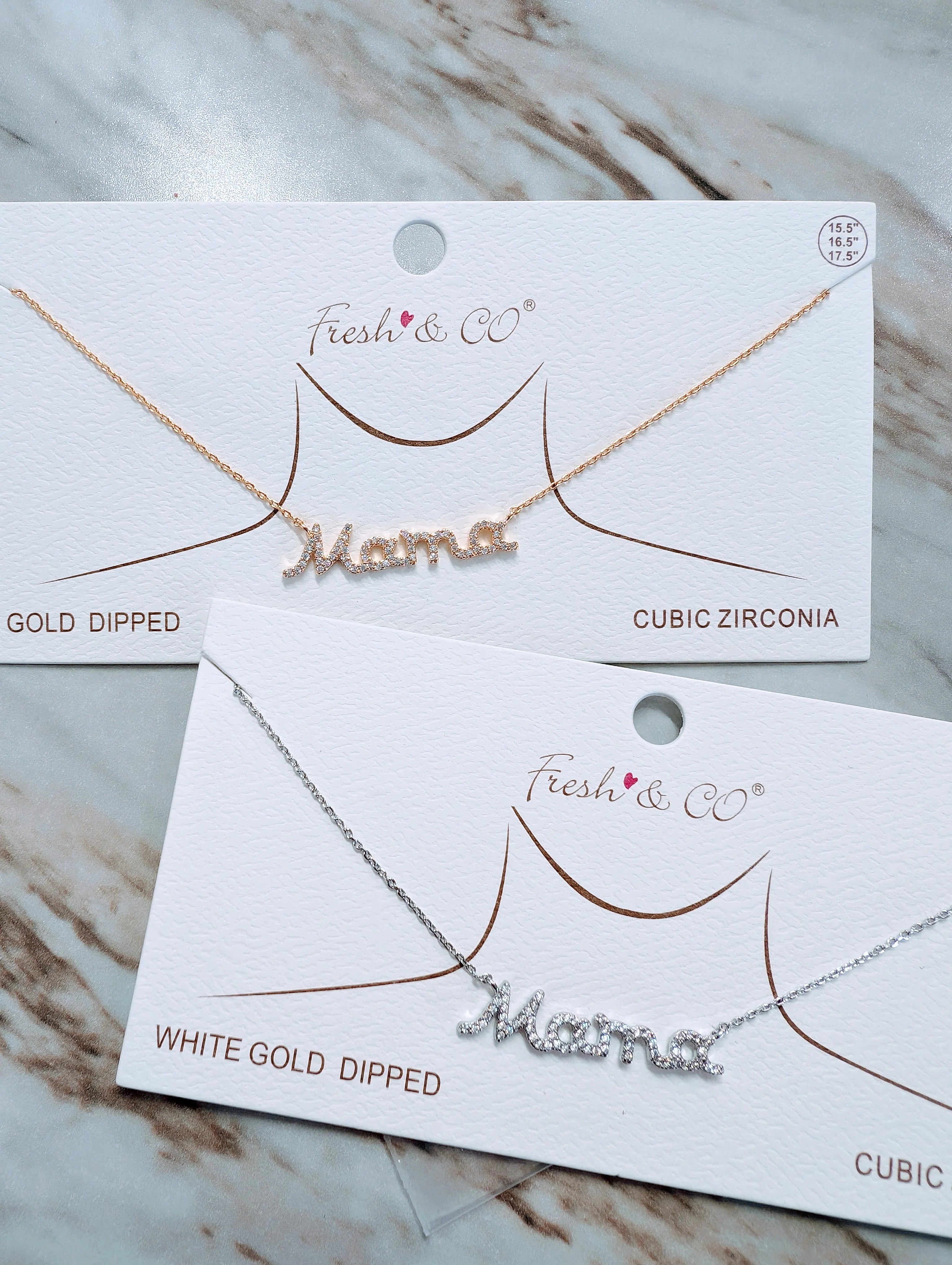 CZ Mama Necklace