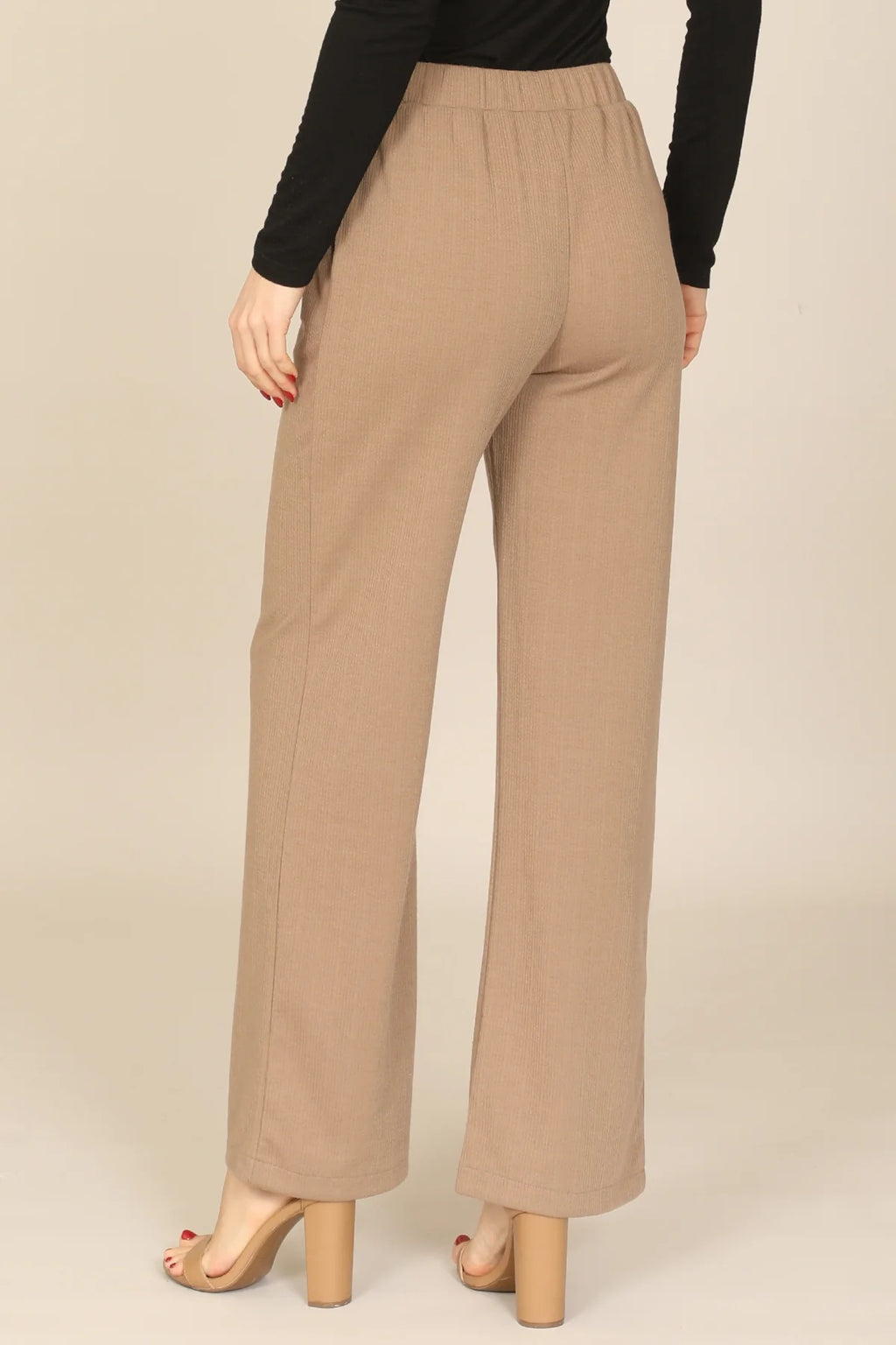 Mocha Ribbed Pants