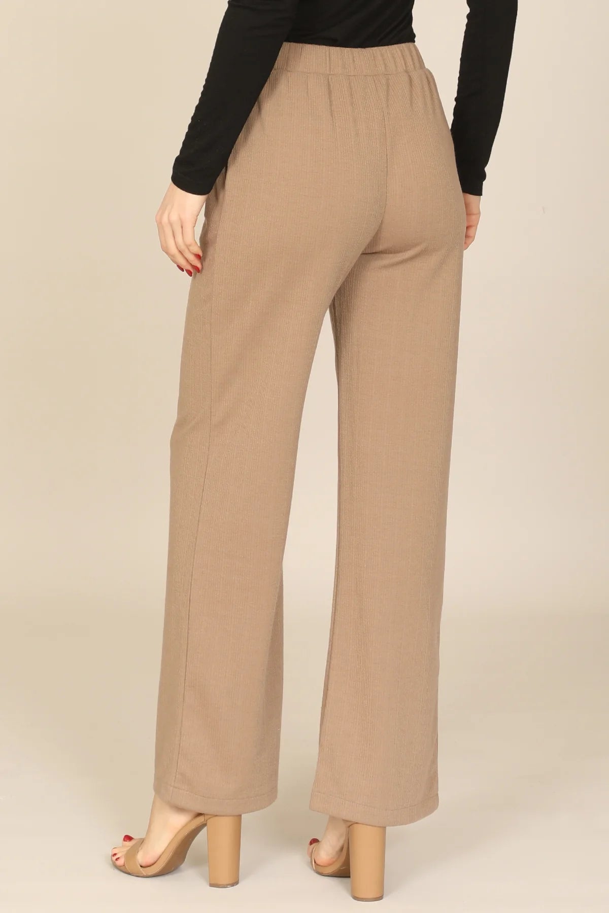 Mocha Ribbed Pants
