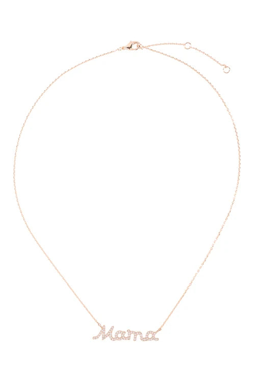 CZ Mama Necklace