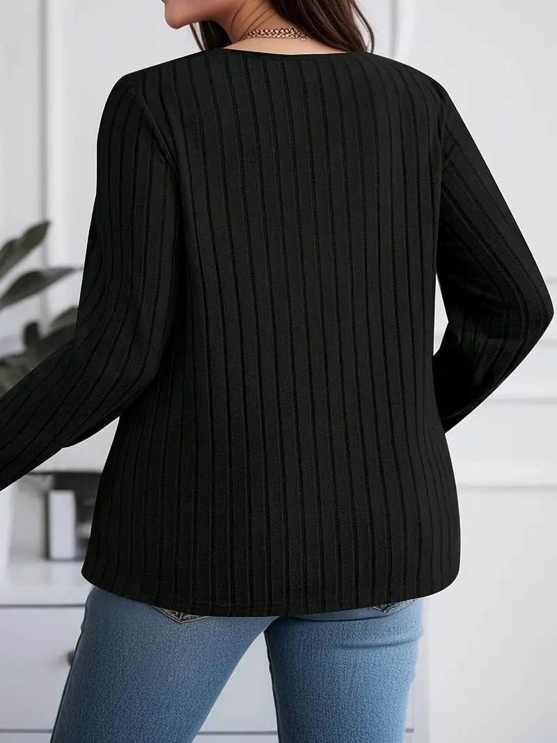 [PLUS] Luna Top-Black