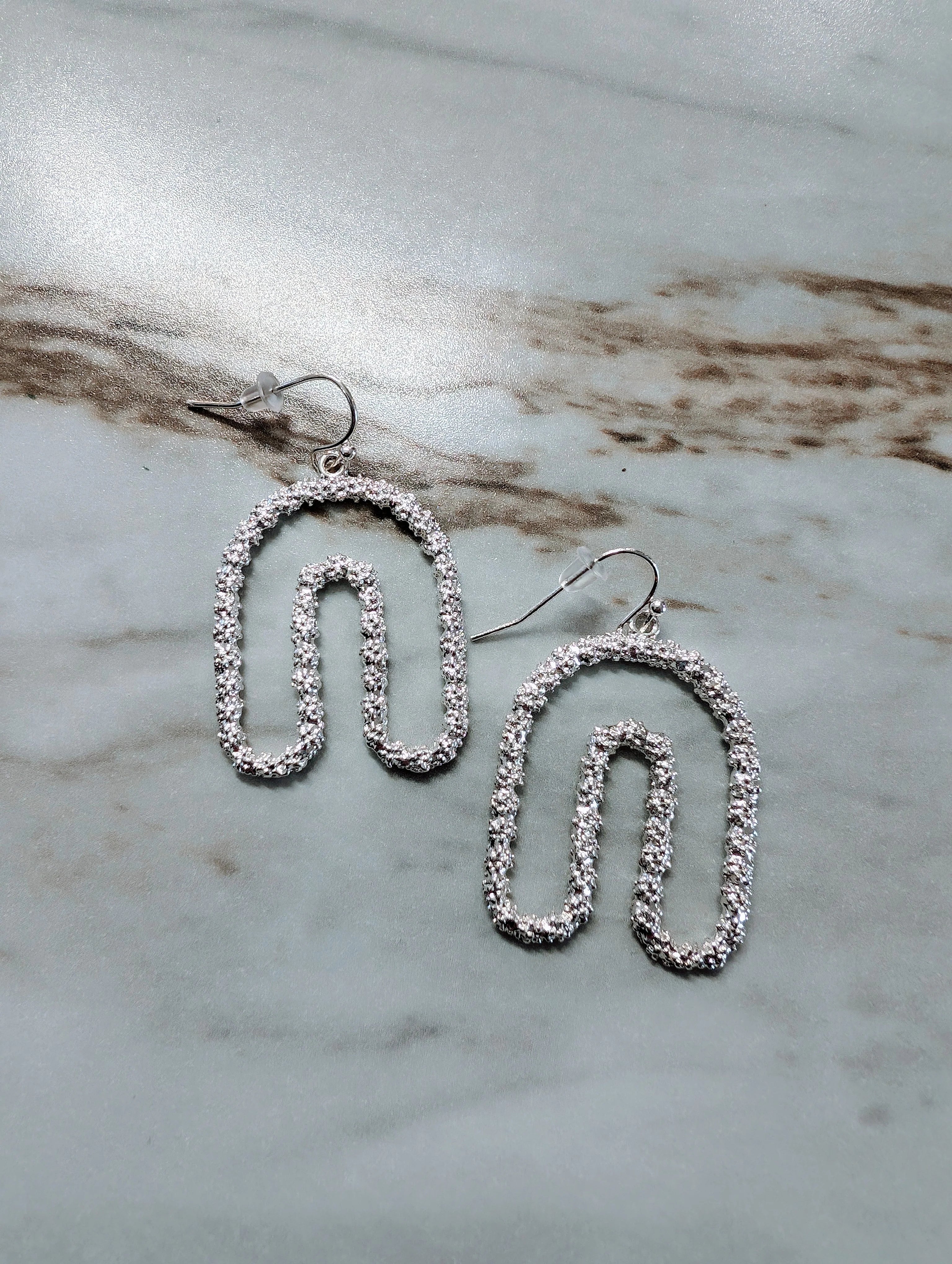 Textured Arch Earrings